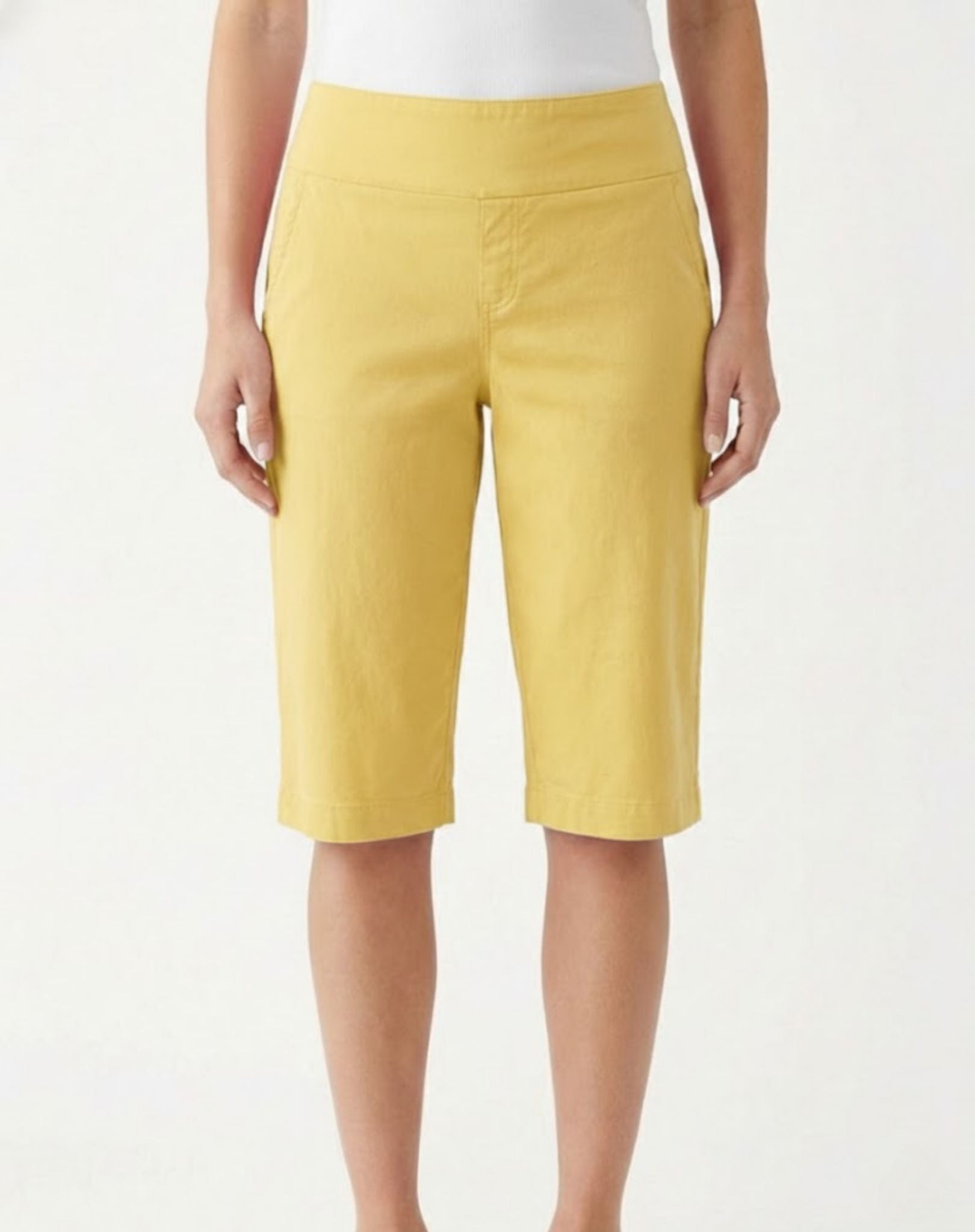 Limonelle Essential Stretch Knee-Length Shorts Corfu Jeans