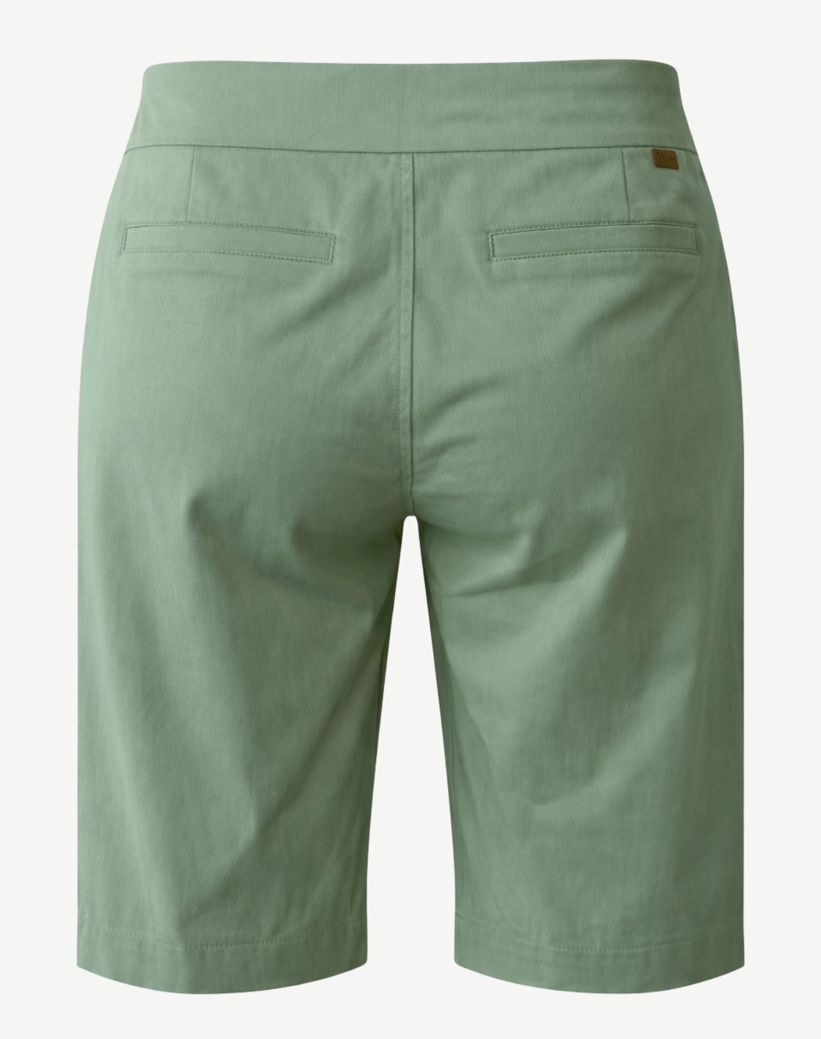 Soft Fern Essential Stretch Knee-Length Shorts Corfu Jeans
