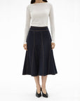 Ainsley Classic Rinse A-Line Denim Skirt Corfu Easy Living