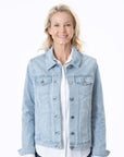 Mist Wash Stretch Denim Jacket Corfu Easy Living