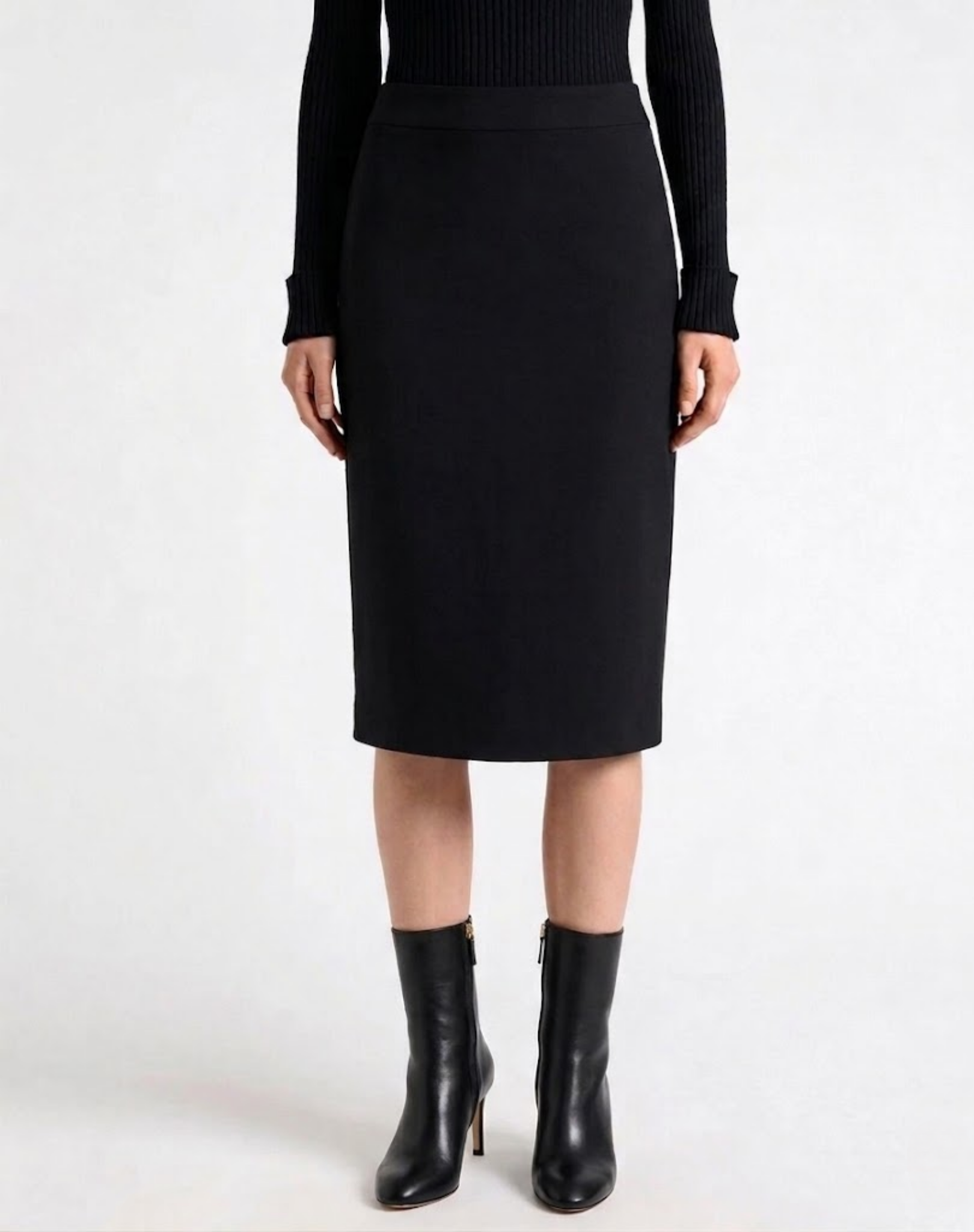 Black Ponte Di Roma Skirt Corfu Jeans