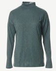 Moss Long Sleeve Turtleneck Top Corfu Jeans