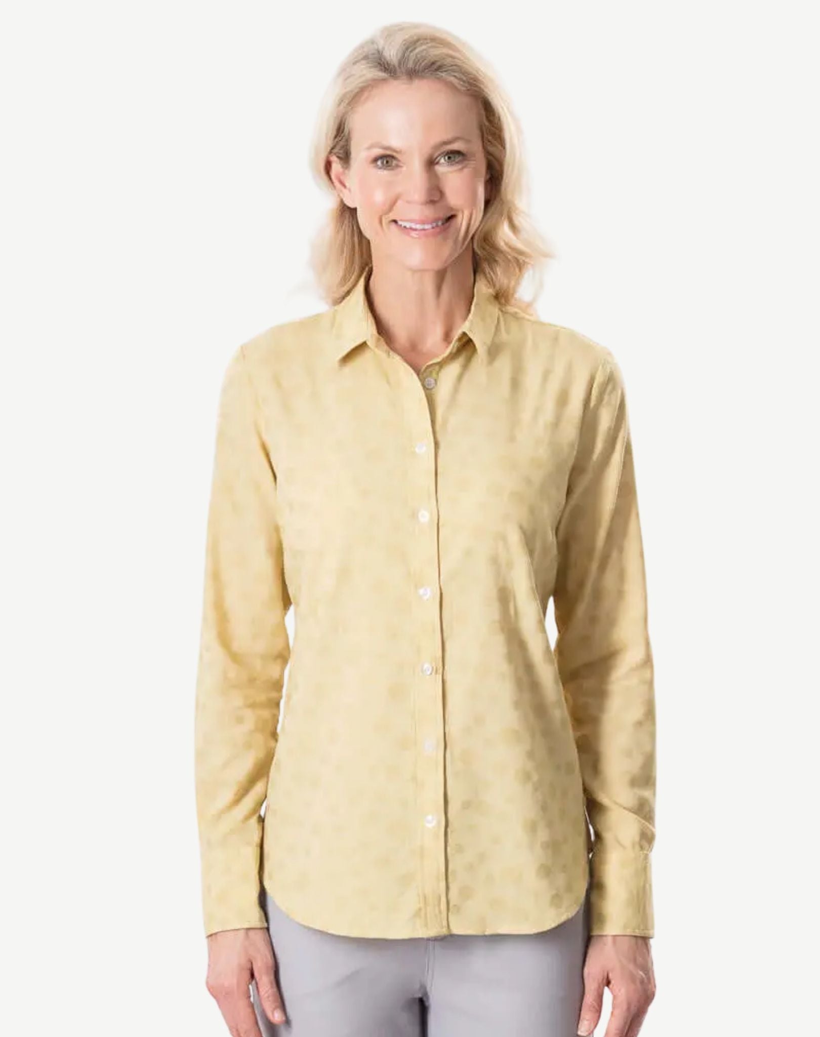 Corn Spot Long Sleeve Shirt Corfu Easy Living