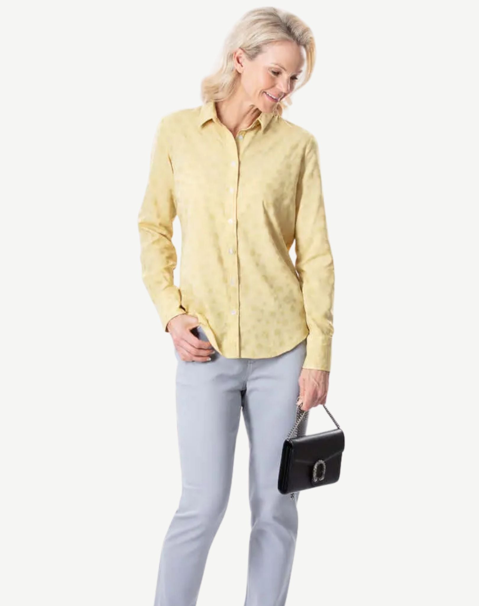 Corn Spot Long Sleeve Shirt Corfu Easy Living