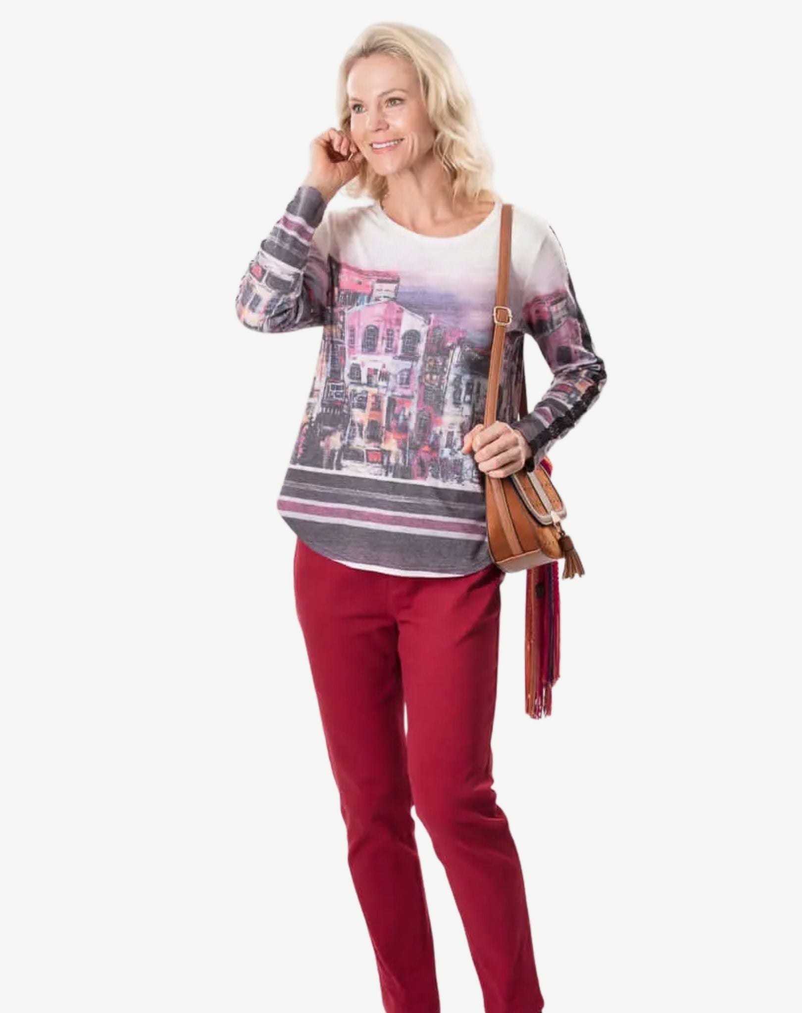 Terrace House Long Sleeve Top Corfu Easy Living