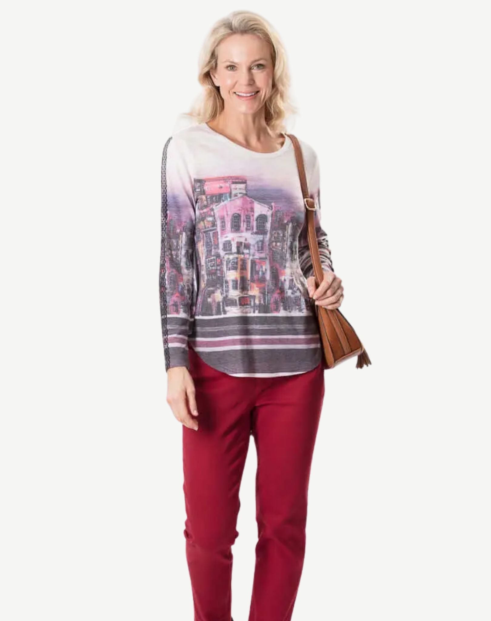 Terrace House Long Sleeve Top Corfu Easy Living