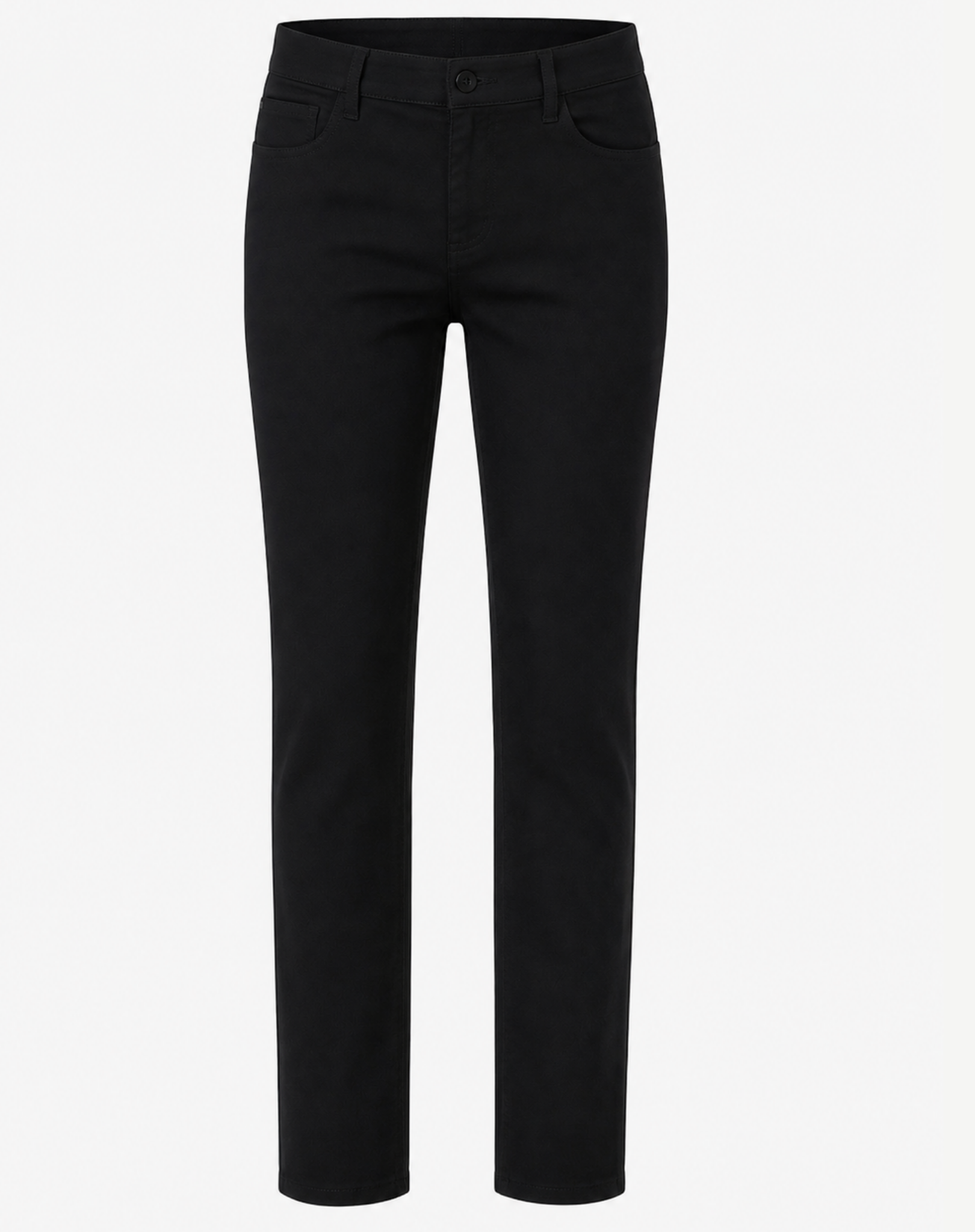 Black Stretch Twill Trousers Corfu Jeans