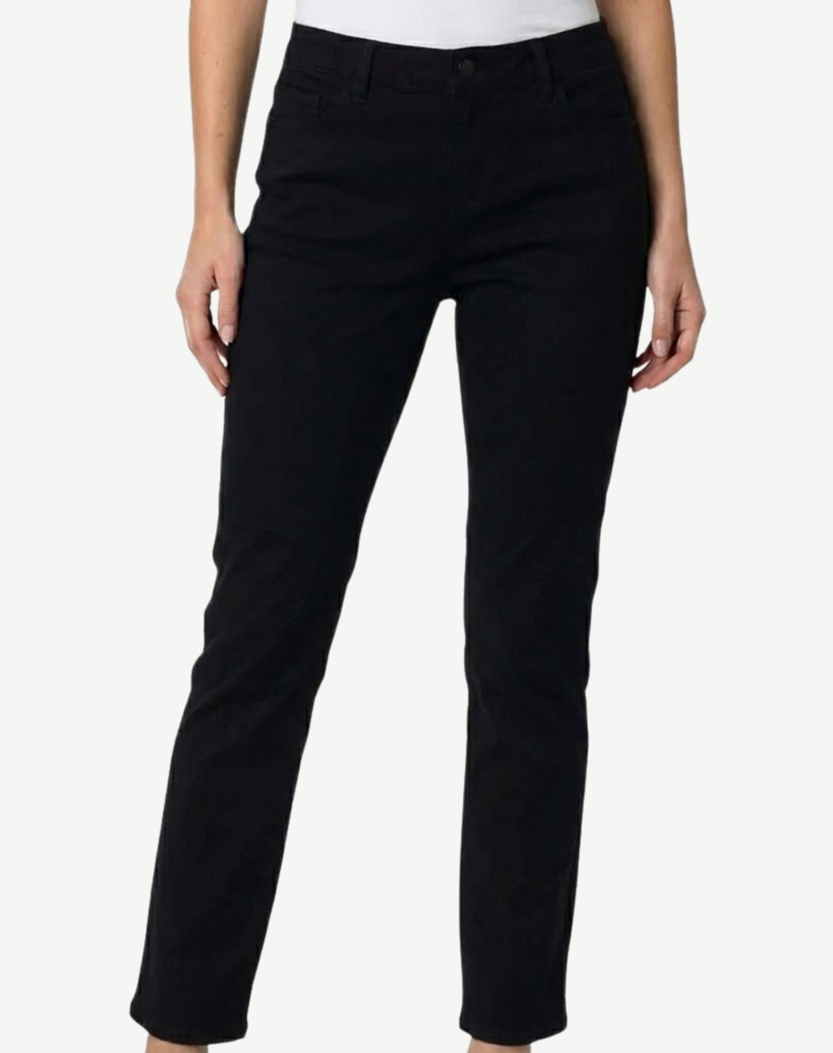 Black Stretch Twill Trousers Corfu Jeans