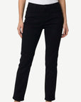 Black Stretch Twill Trousers Corfu Jeans