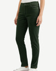 Loden Olive Green Heavy Cotton Twill Pants Corfu Jeans