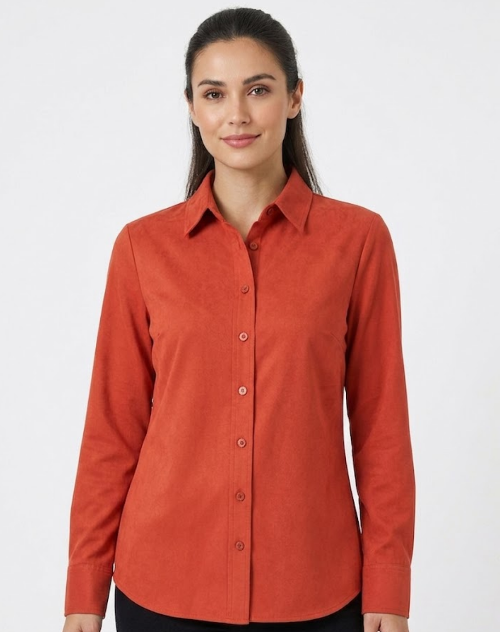 Campari Orange Long Sleeve Shirt Corfu Jeans