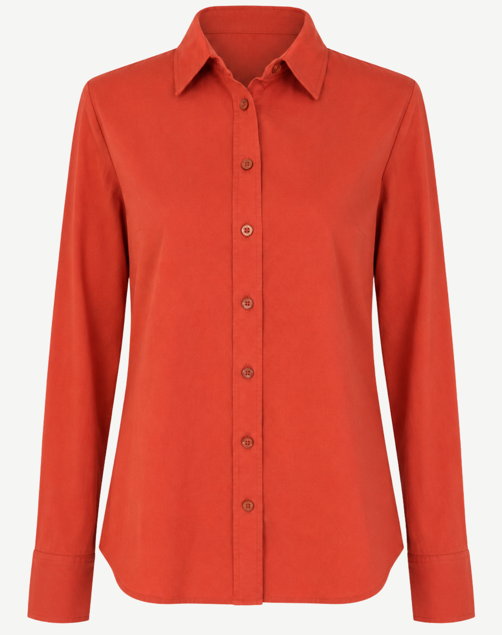 Campari Orange Long Sleeve Shirt Corfu Jeans
