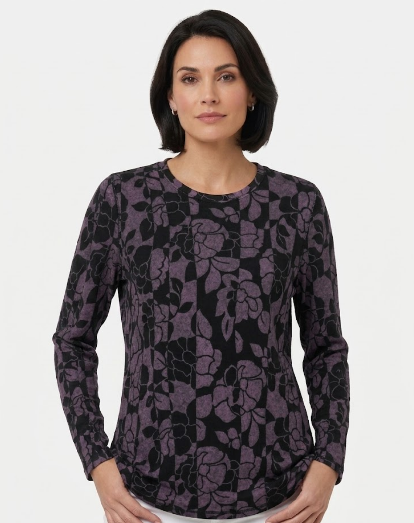 Winter Berry Long Sleeve Top Corfu Jeans