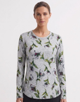 Frost Floral Long Sleeve Top Corfu Jeans