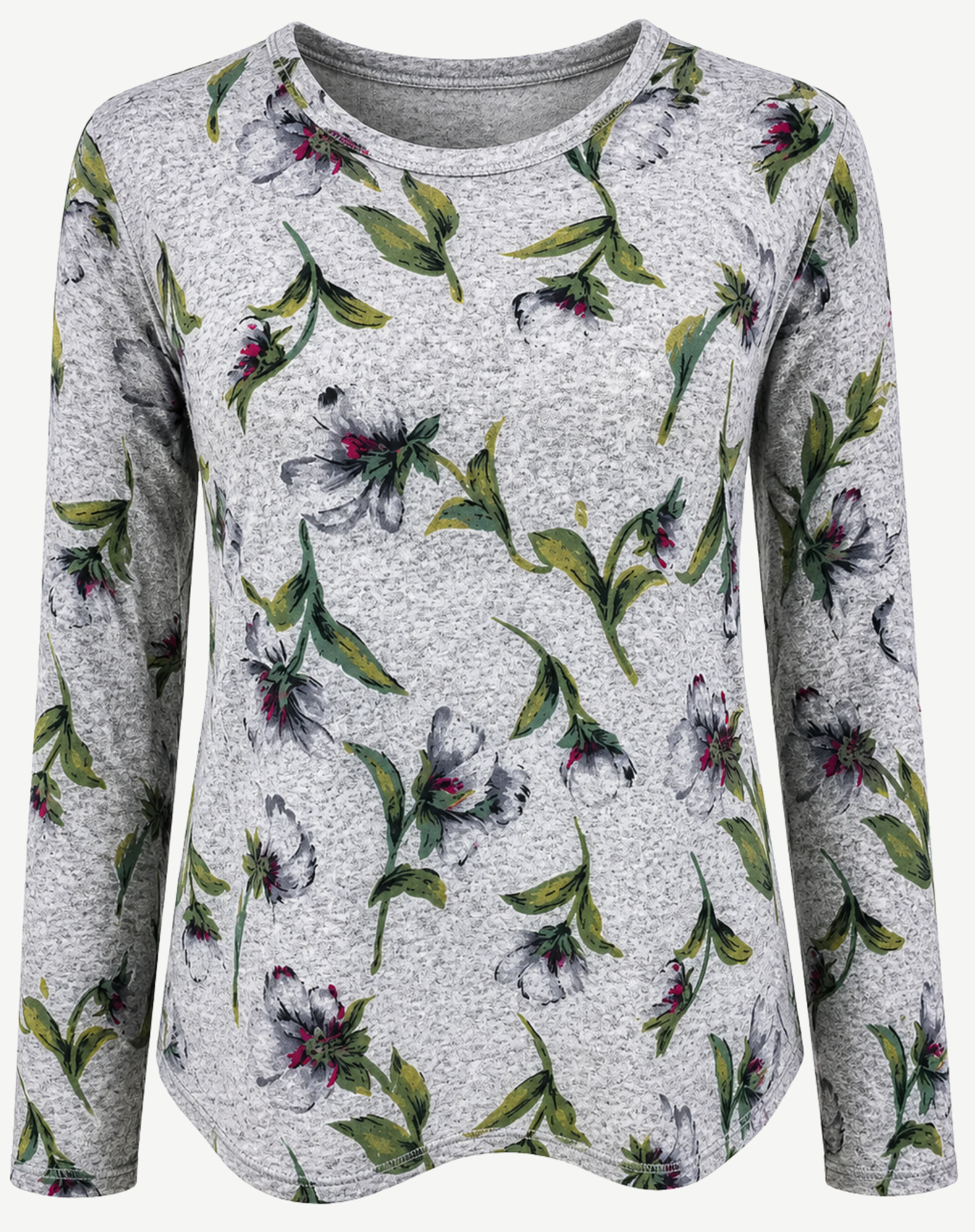 Frost Floral Long Sleeve Top Corfu Jeans