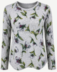 Frost Floral Long Sleeve Top Corfu Jeans