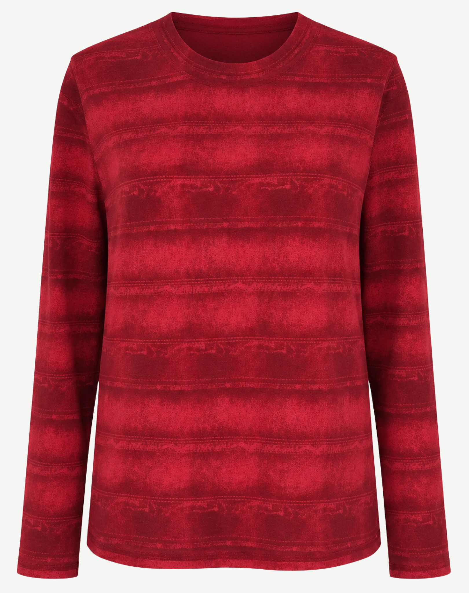Red Long Sleeve Top Corfu Jeans