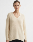 Milk Knit Jumper Corfu Jeans