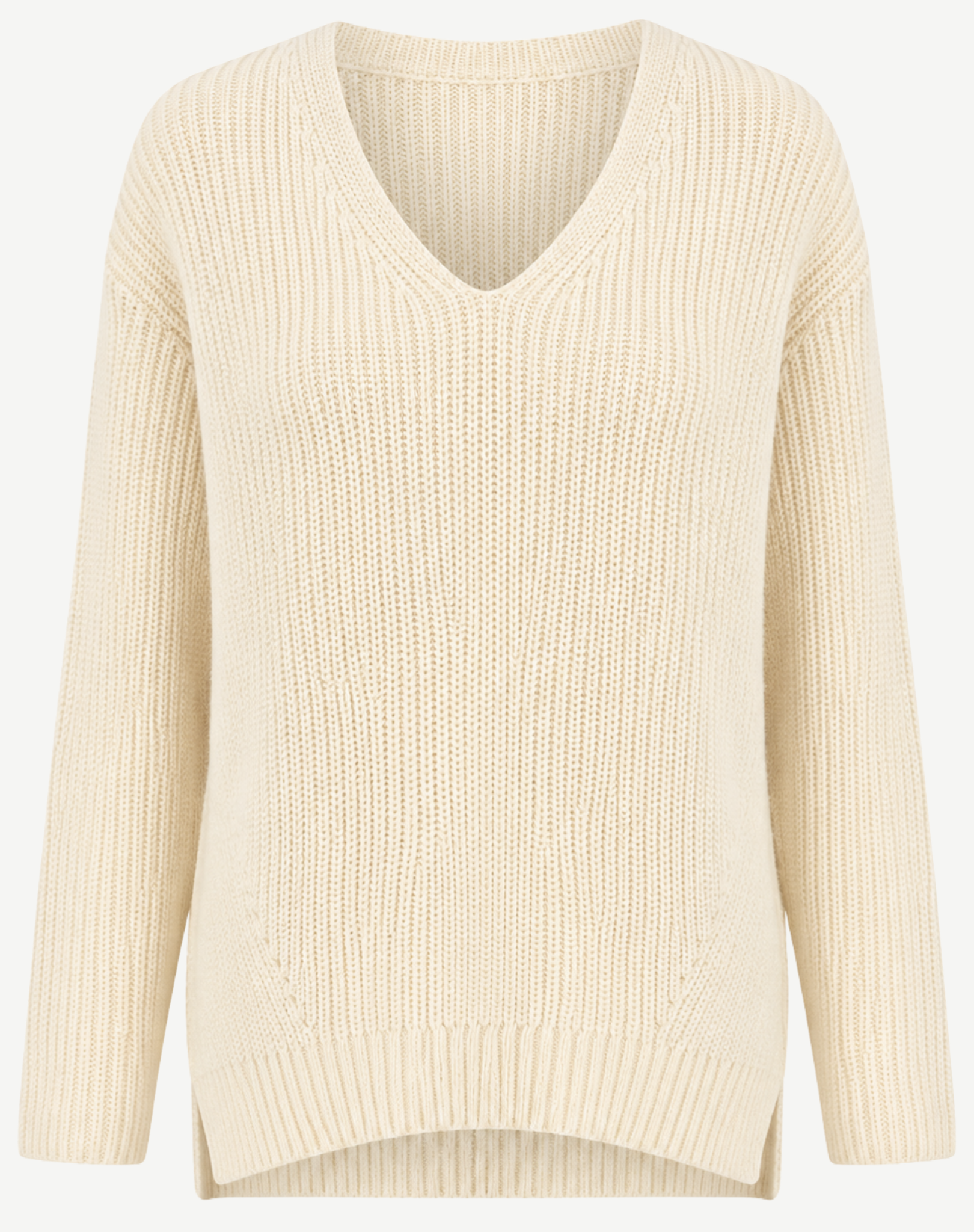 Milk Knit Jumper Corfu Jeans