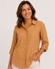 Caramel Long Sleeve Shirt Corfu Jeans