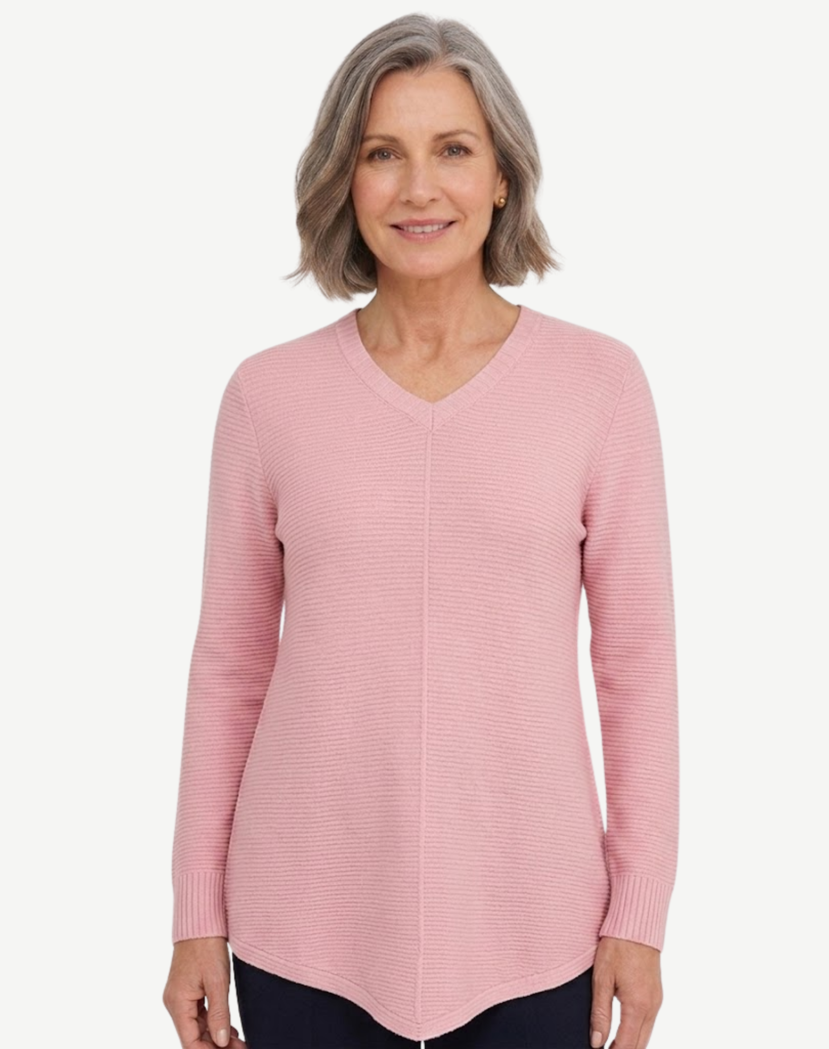 Soft Shell Pink Knit Corfu Jeans
