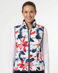 Indigo Floral Vest Corfu Jeans