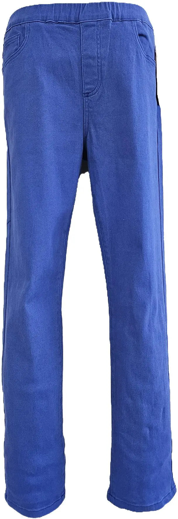 W2412328 PORT BLUE COLOURED DENIM TWILL PANTS Corfu Jeans