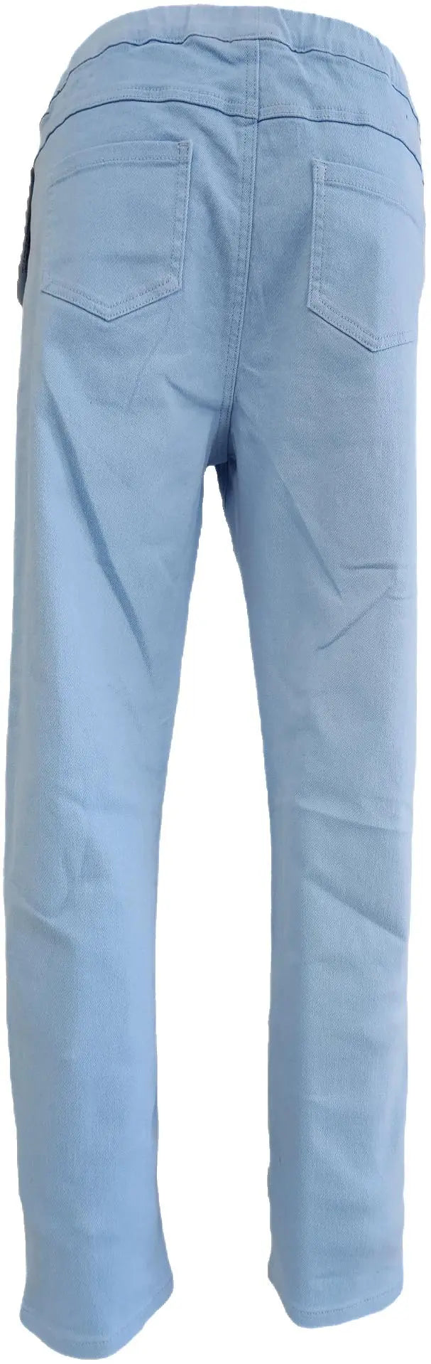 W2412328 TRANQUIL BLUE COLOURED DENIM TWILL PANTS Corfu Jeans
