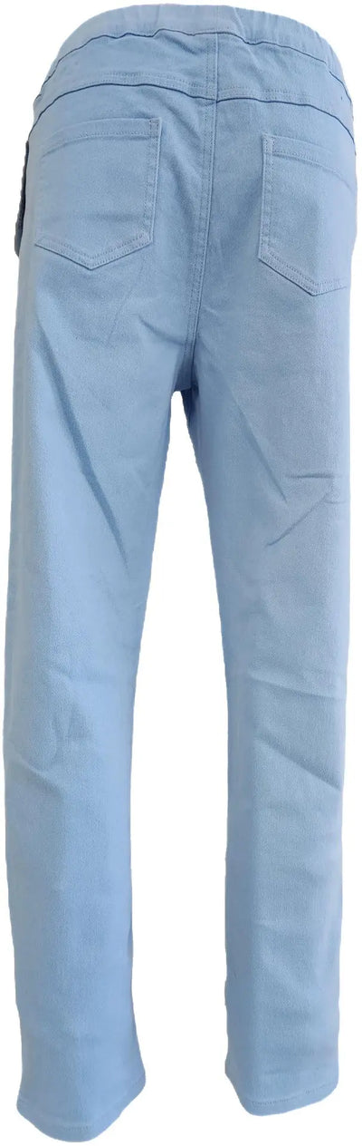 W2412328 TRANQUIL BLUE COLOURED DENIM TWILL PANTS Corfu Jeans