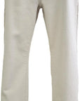 W2412329 ECRU COLOURED MICRO KNIT STRETCH DENIM PANTS Corfu Jeans