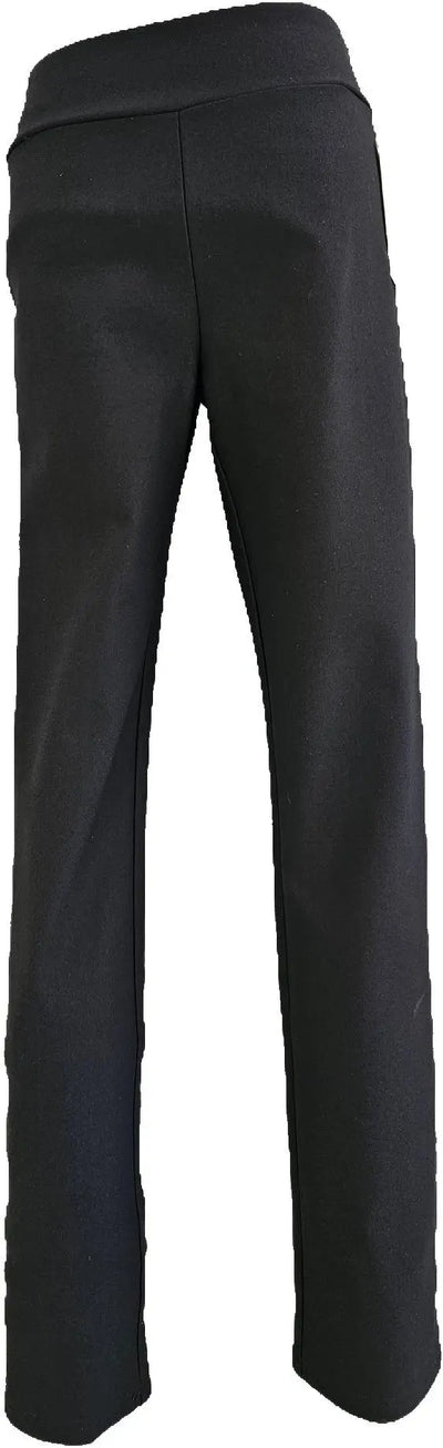 W2418569 BLACK PONTI DI ROMA PANTS Corfu Jeans