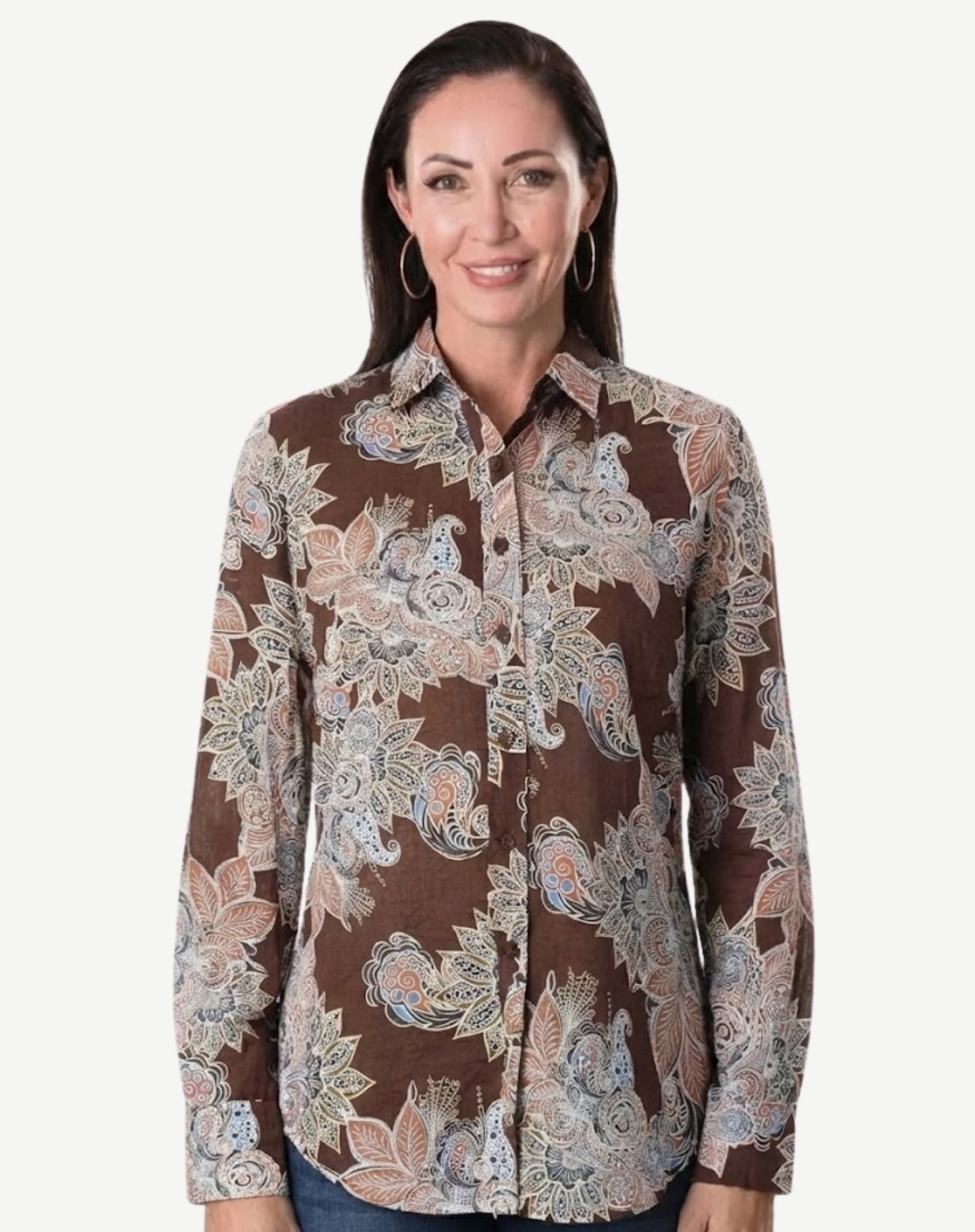 MANDALA SOFT PRINT SHIRT Corfu Jeans