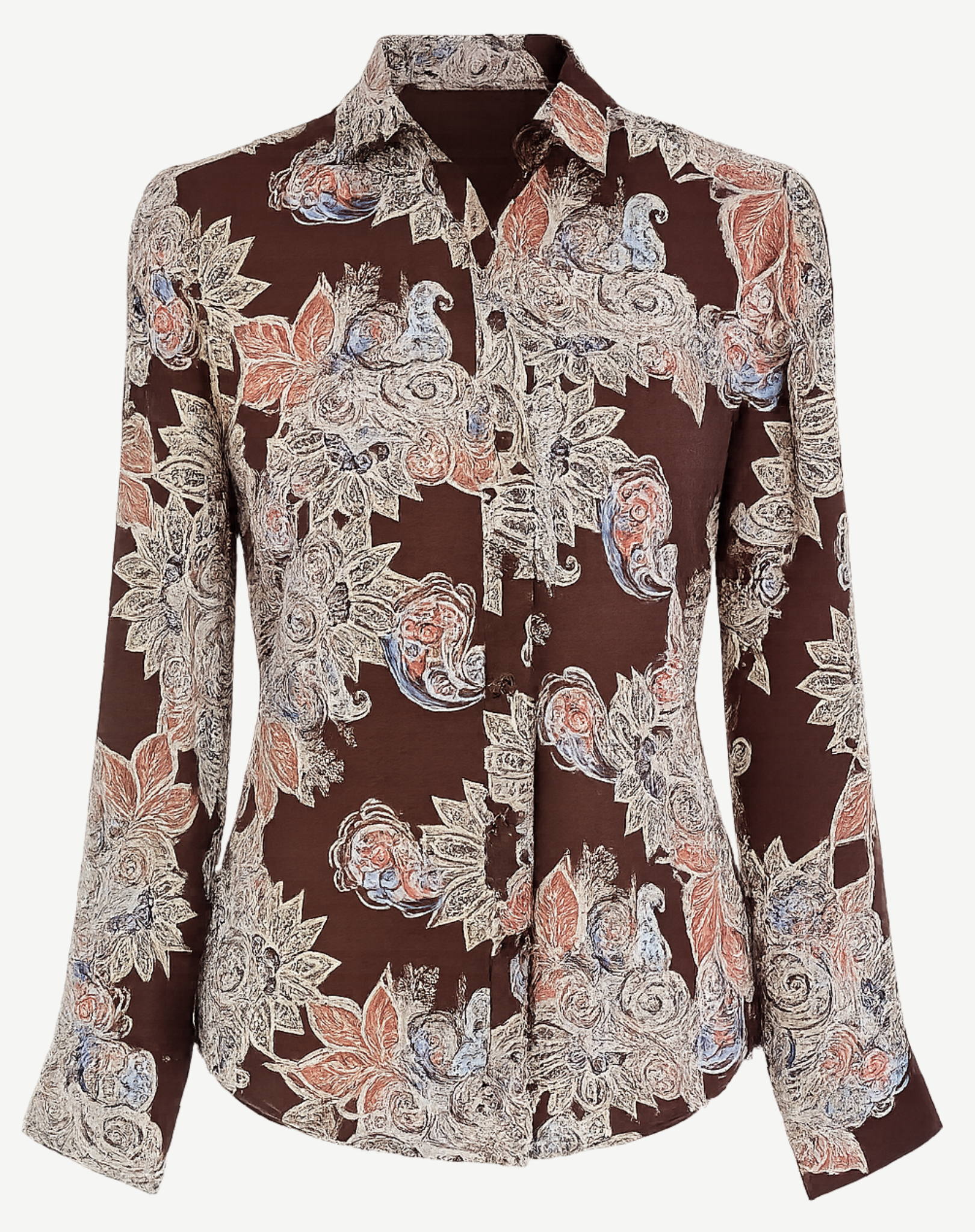 Mandala Soft Print Shirt Corfu Jeans