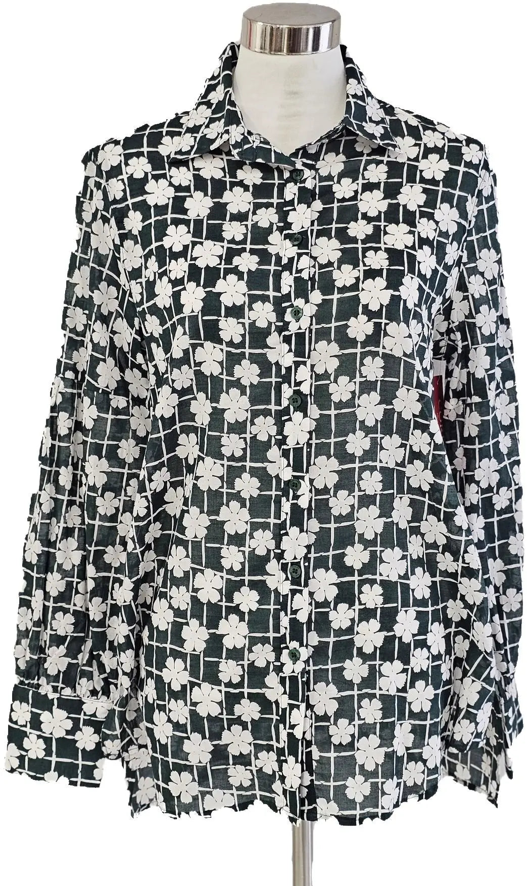 W2426473 CLOVER COTTON PRINT SHIRT Corfu Jeans