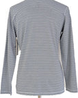 W2438119 BLUE INDIGO STRIPED KNIT Corfu Jeans