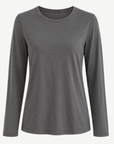 Essential Cotton Long Sleeve Tee - Jett Corfu Jeans