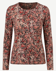 Roseate Printed Jersey Long Sleeve Top Corfu Jeans