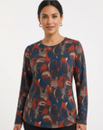 Autumn Palette Long Sleeve Knit Top Corfu Jeans