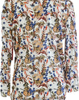 W2438580 BOTANICAL PAPER PRINT KNIT Corfu Jeans