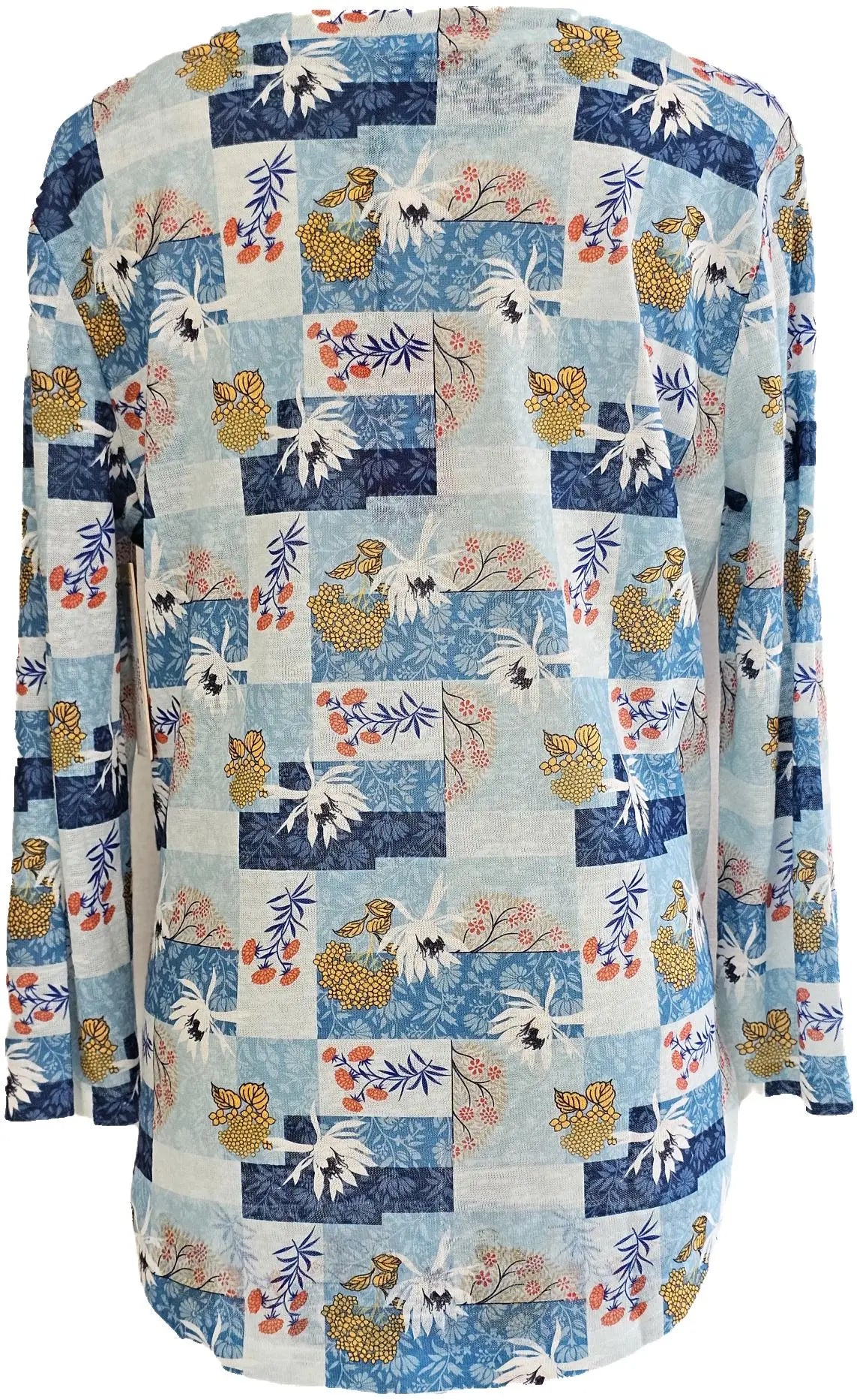 W2438580 WINTER THAW PAPER PRINT KNIT Corfu Jeans