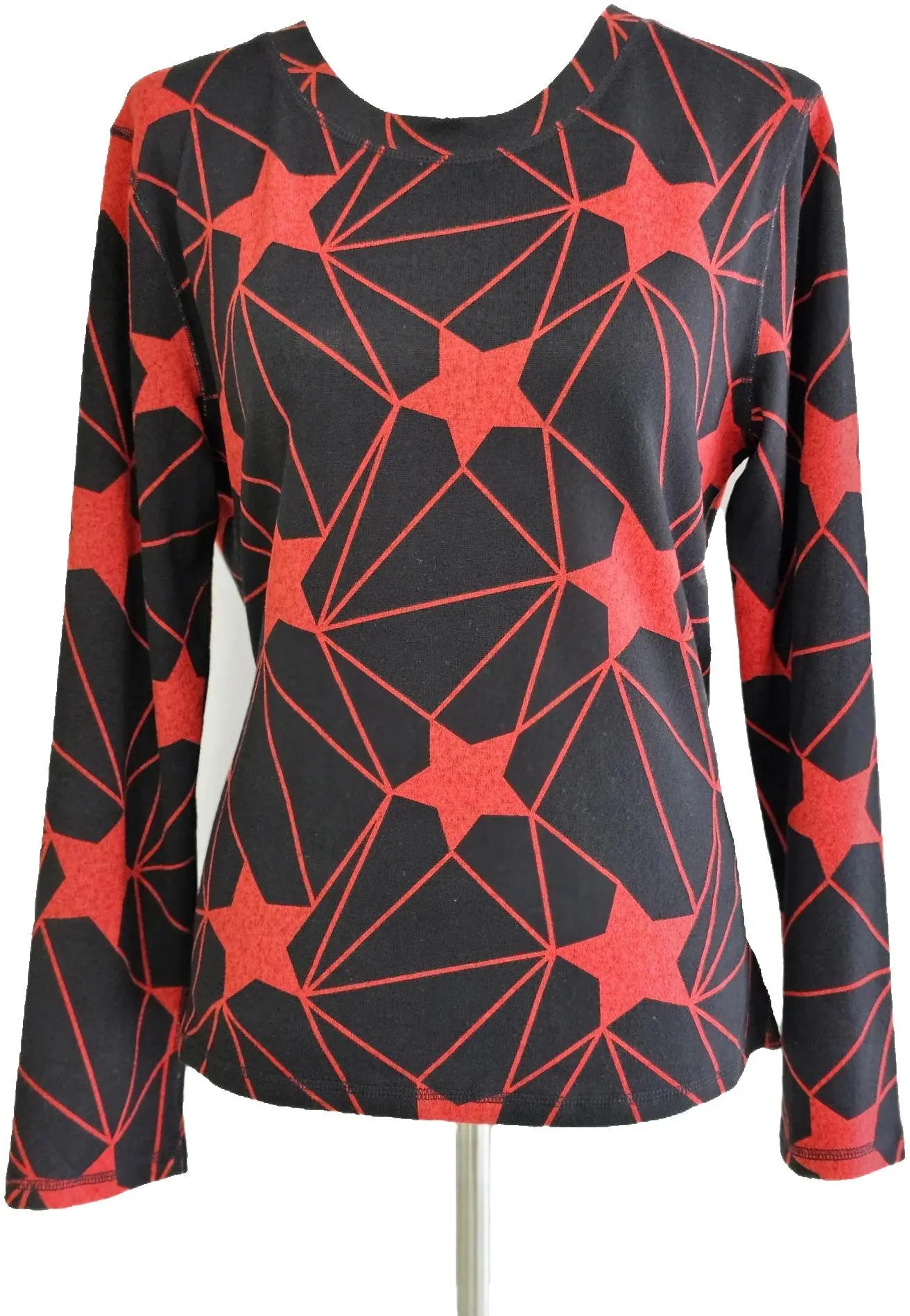 W2438586 FRACTURED STAR SOFT BRUSHED KNIT Corfu Jeans