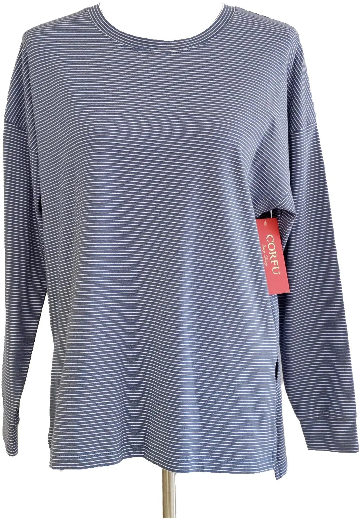 W2438703 AIRFORCE STRIPED KNIT Corfu Jeans