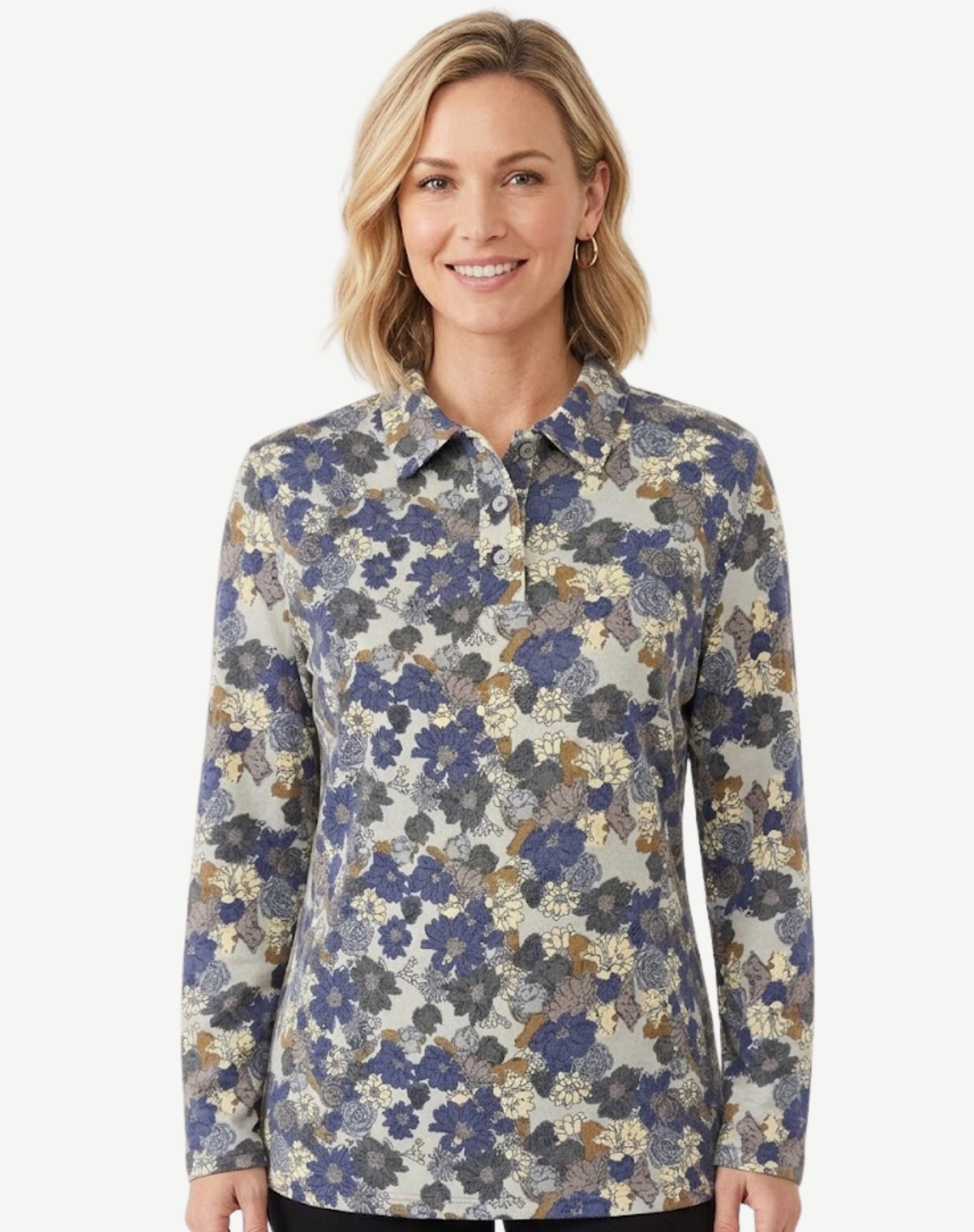 Denim Floral Shirt Corfu Jeans