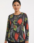 Shamrock Long Sleeve Knit Top Corfu Jeans