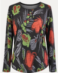 Shamrock Long Sleeve Knit Top Corfu Jeans