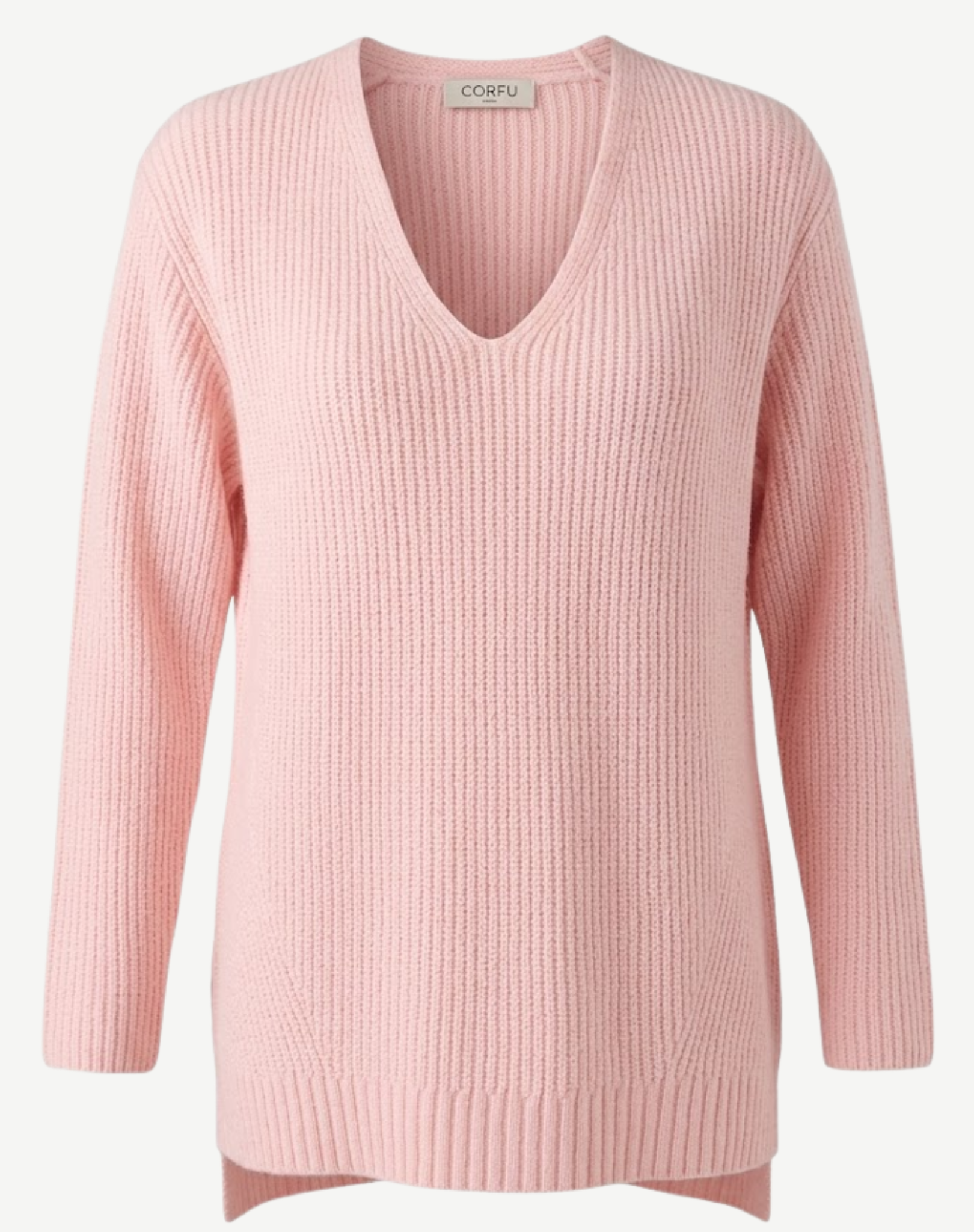 W2449167 PETAL MOHAIR LOOK YARN KNIT Corfu Jeans