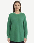 HIGHLAND GREEN SOFT KNIT LONG SLEEVE JUMPER Corfu Jeans