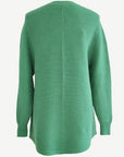 HIGHLAND GREEN SOFT KNIT LONG SLEEVE JUMPER Corfu Jeans