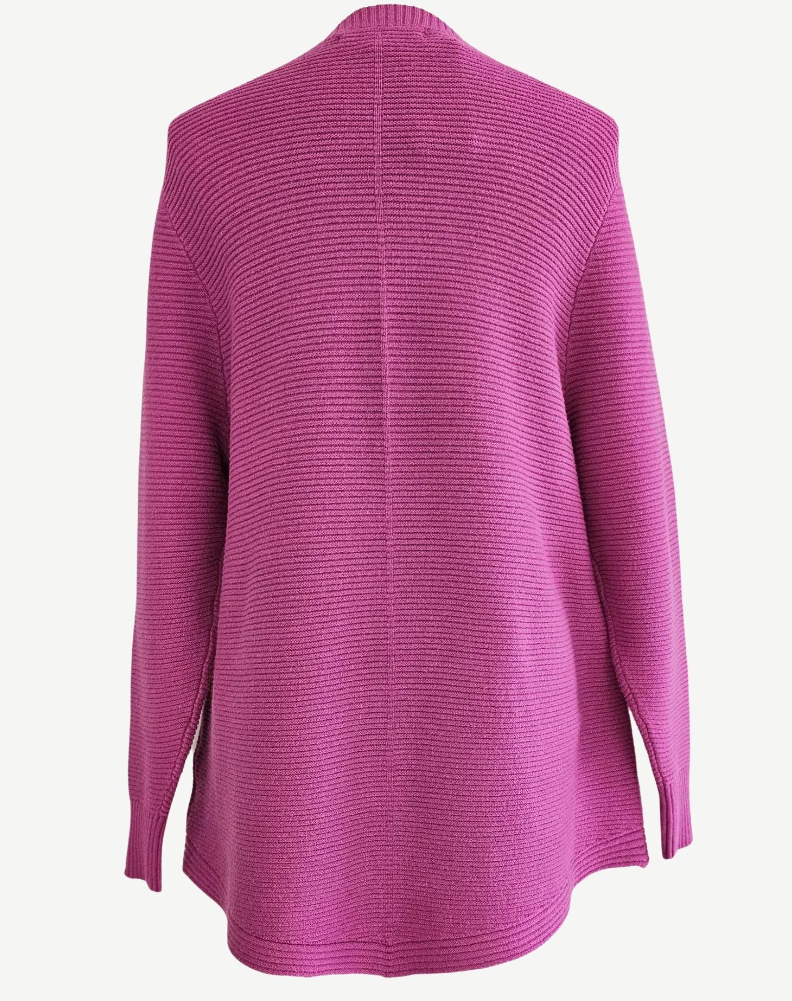 MAGENTA SOFT KNIT LONG SLEEVE JUMPER Corfu Jeans