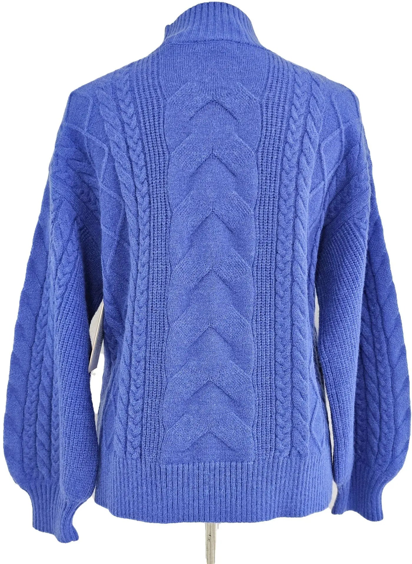 W2449241 SAPPHIRE CABLE KNIT FULL SLEEVE JUMPER Corfu Jeans